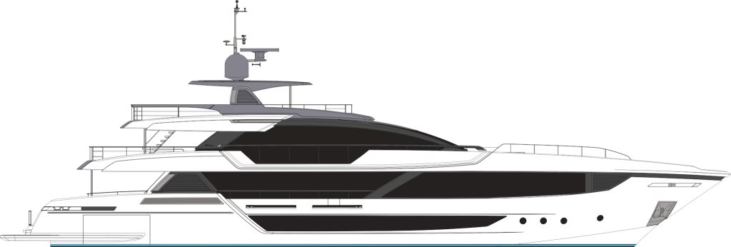 130' Bellissima Project layout